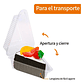 Contenedor Triangular Transparente 11x7cm P/postres X200unid - Miniatura 3