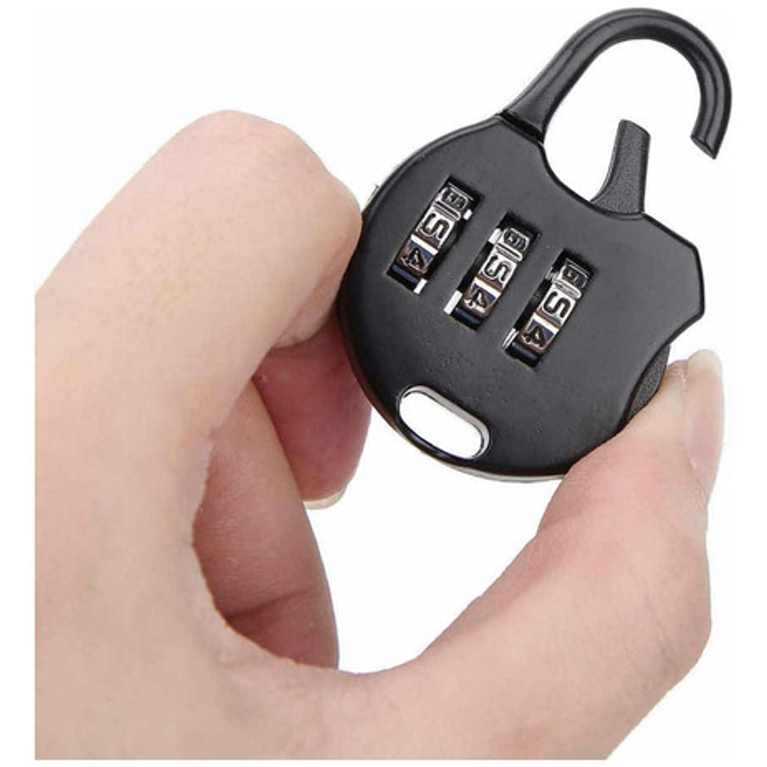 Candado Clave 3 Dígitos Alta Calidad , Gimnasio , Colegio 1