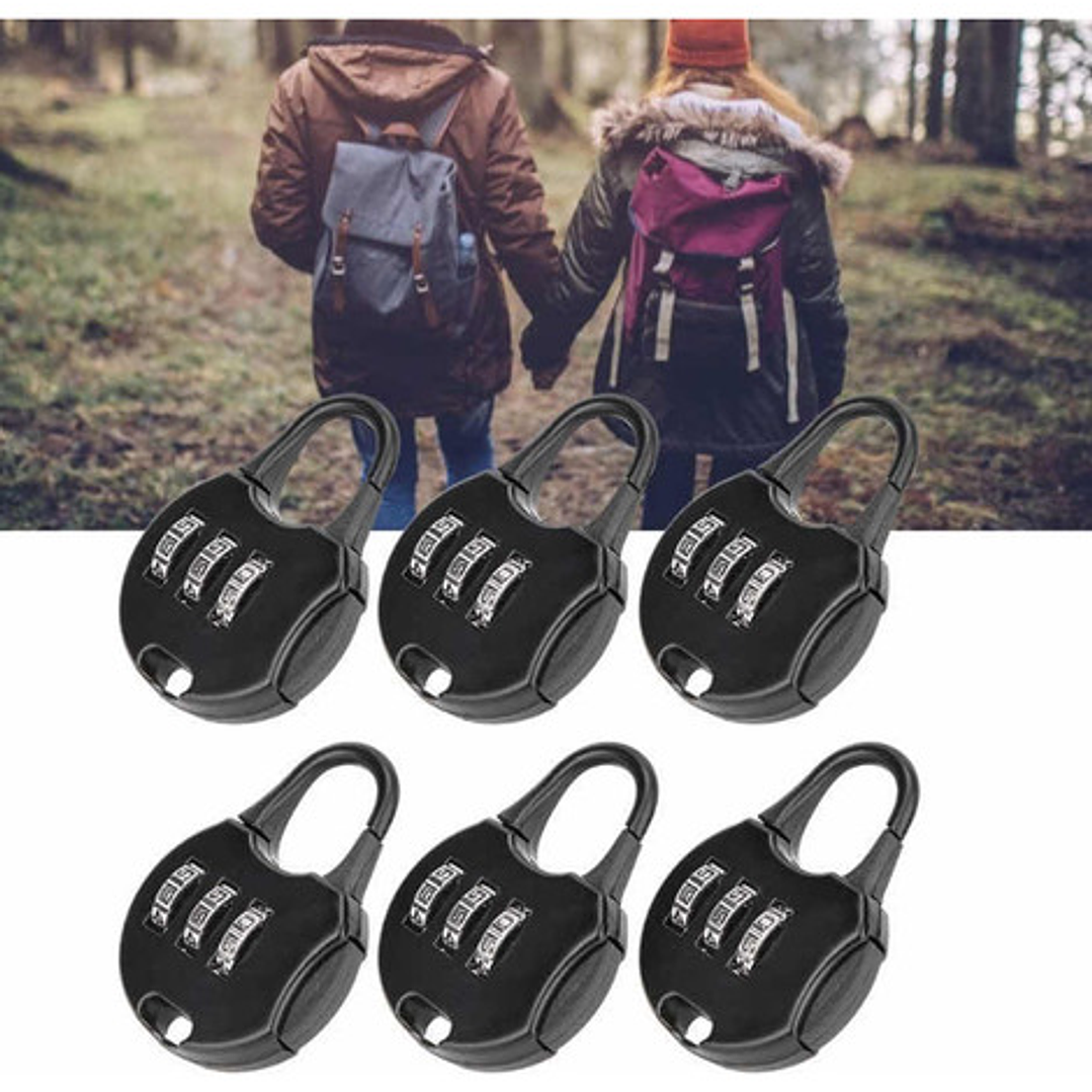 Candado Clave 3 Dígitos Alta Calidad , Gimnasio , Colegio 2