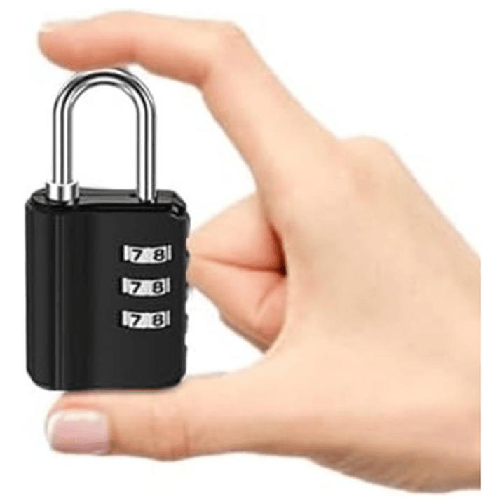 Candado Clave 3 Dígitos Alta Calidad , Gimnasio , Colegio 6