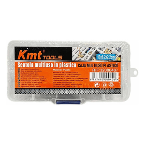 Caja Organizadora 10div 13x6.2x2cm Transp Mini Multiuso