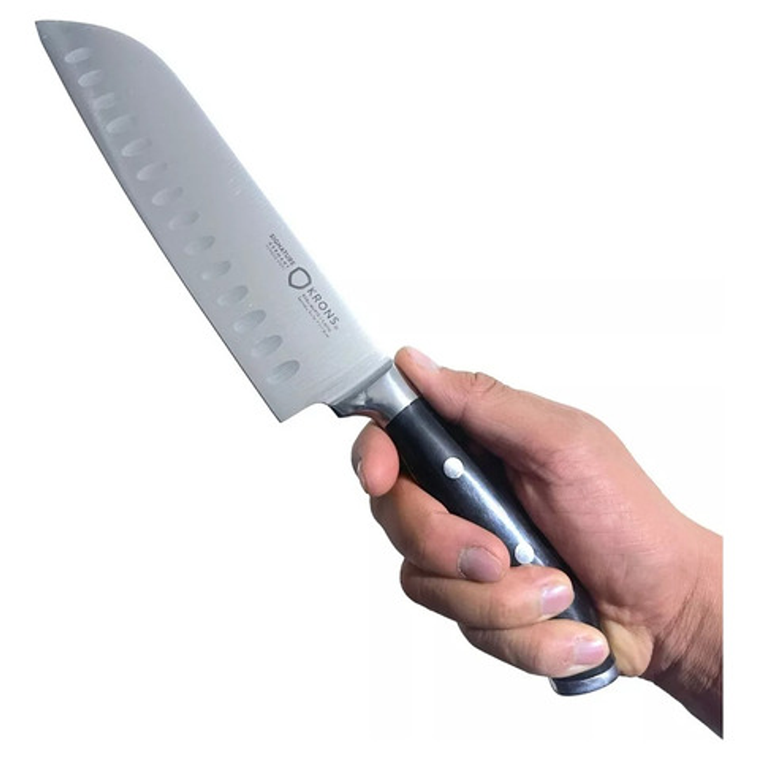 Cuchillo Santoku Signature Hoja 18cm Alemania  3