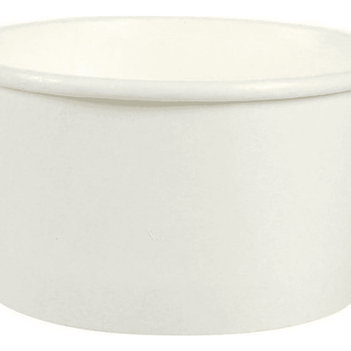 Pote Blanco Helado 6 Oz Sin Tapa (1000 Unidades) 3