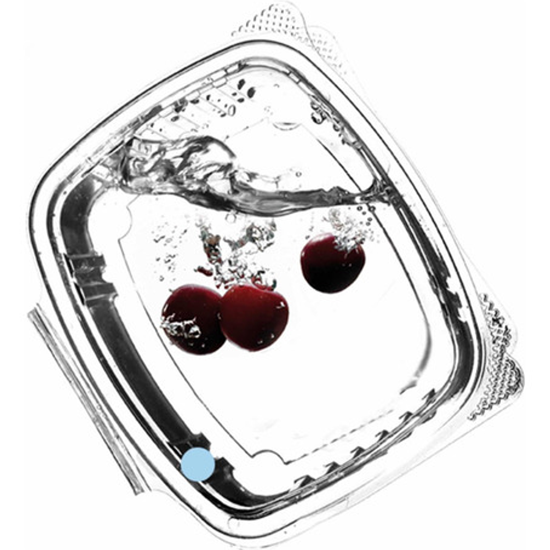 Contenedor Selloplus Cristal 24 Oz C/tapa Plana X 25 Unid 4