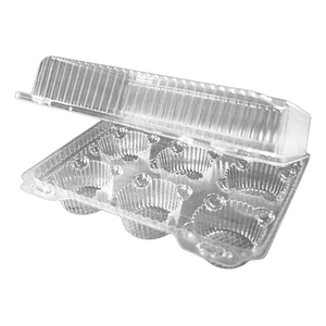Envase Plástico Porta Cupcake 6 X 50 Unidades