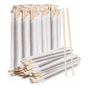 Palillos Palitos Sushi De Madera X 100u. Desechables