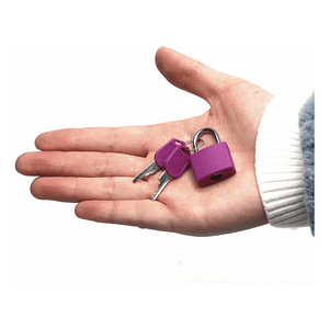 Candado Con 02 Llaves Para Maletas/locker/diarios/mochilas