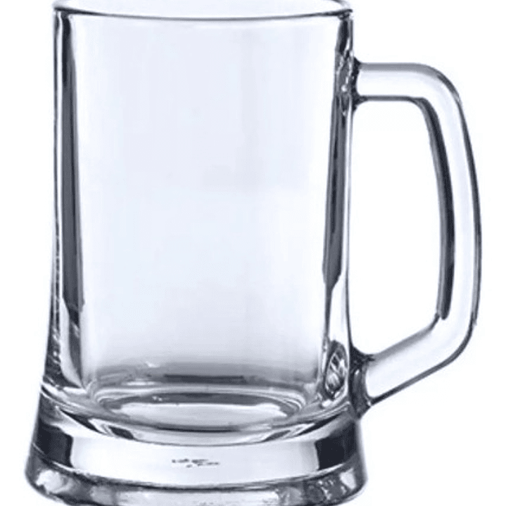 Pack 12 Vasos Shopero Cerveceros Vidrio 500 Cc Pasabahce 2