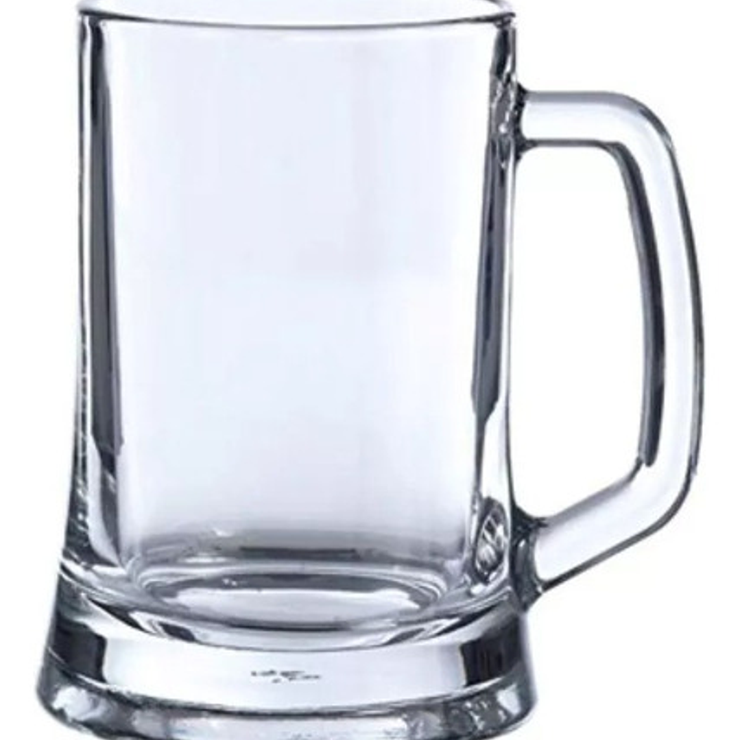 Pack 12 Vasos Shopero Cerveceros Vidrio 500 Cc Pasabahce 3