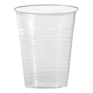 Vaso Plástico Transparentes  7 Oz/200cc Caja 1000 Unid.