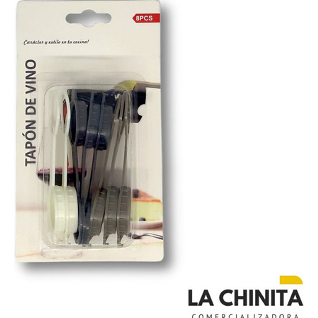 Set Tapones / Tapas Para Botellas De Vino 3
