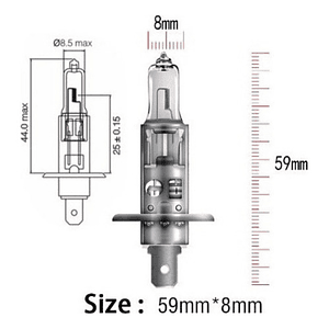 Ampolleta 12v 55w H1 Bosch