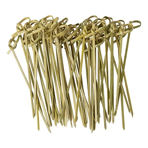 Brochetas Nudo 12cm X 500 Unid Catering Aperitivo Cóctel