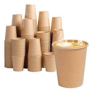 Vaso Polipapel Kraft 8oz X 500 Unidades Kraft