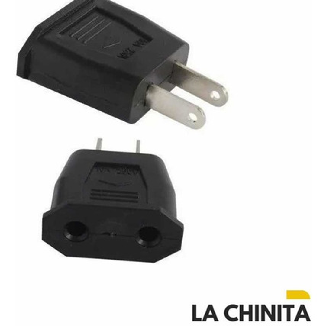 Conector Europeo A Americano X 10 Unidades 3