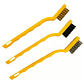 Set 3 Cepillos Limpieza Accesorios Oxido Auto X 10 Unidades - Miniatura 3