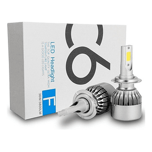 Kit 2 Ampolletas Led H4 12v P43 6000k 30w