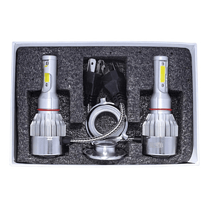 Kit 2 Ampolletas Led H4 12v P43 6000k 30w