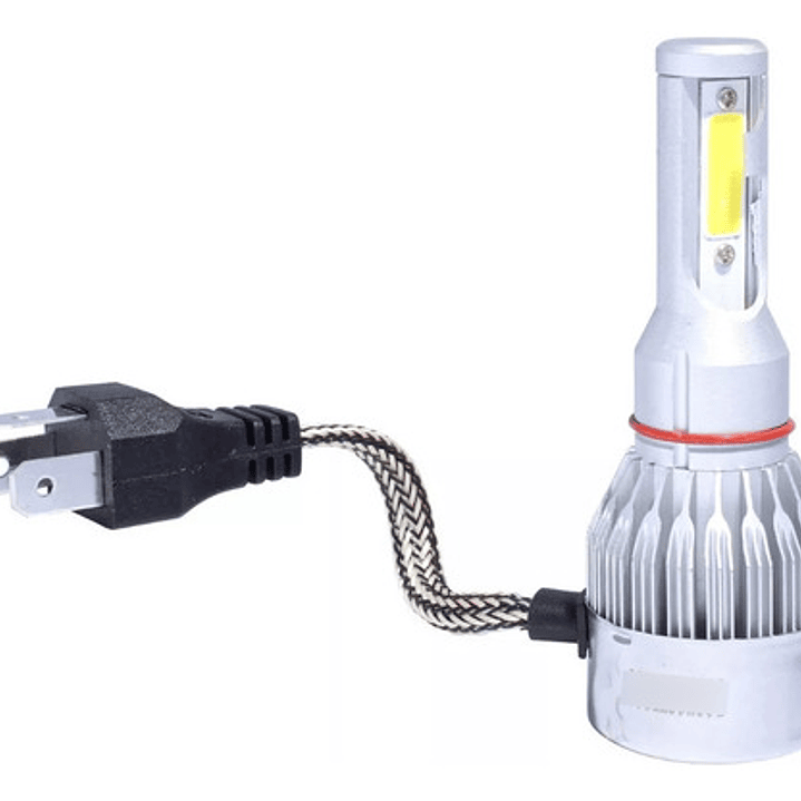 Kit 2 Ampolletas Led H4 12v P43 6000k 30w 4