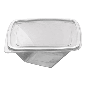 Contenedor Cuadrado Twist Con Tapa 32oz X 10uni