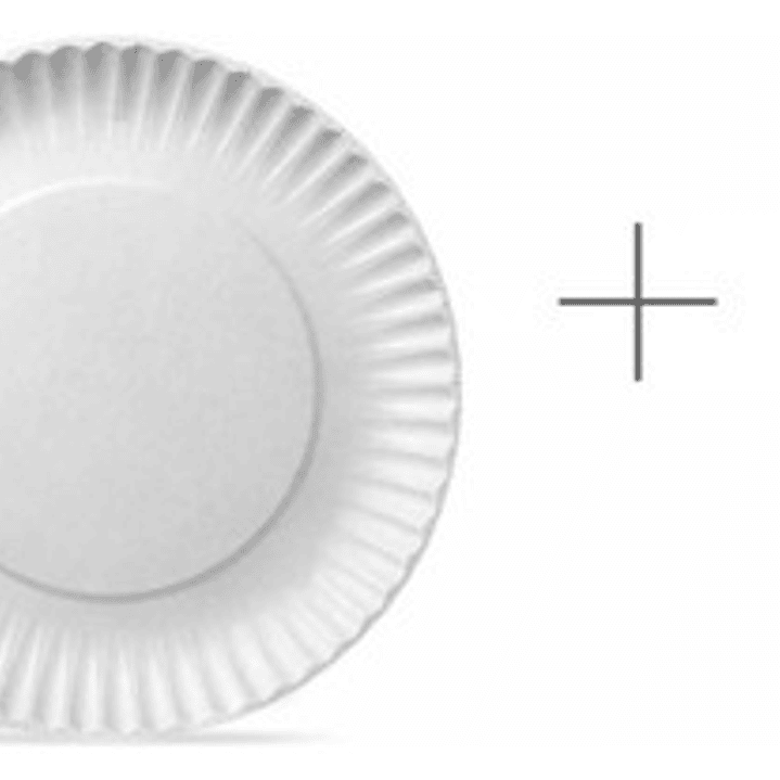 Pack 100 Platos 18 Cm + 100 Tenedores, Sin Vencimiento. 3