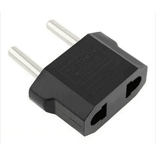 Pack 5 Adaptador Enchufe Americano A Enchufe Nacional Cobre