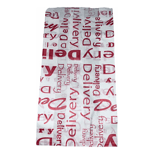 Bolsa Antigrasa Delivery Diseño 1 Kg X 100 Unidades