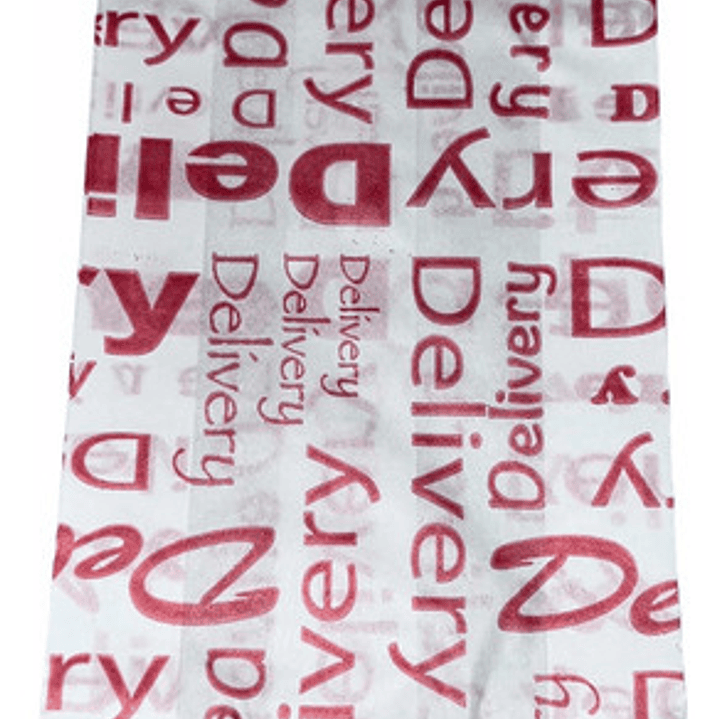 Bolsa Antigrasa Delivery Diseño 1 Kg X 100 Unidades 1