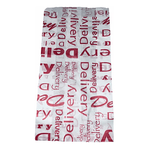 Bolsa Antigrasa Delivery Diseño 1 Kg X 100 Unidades