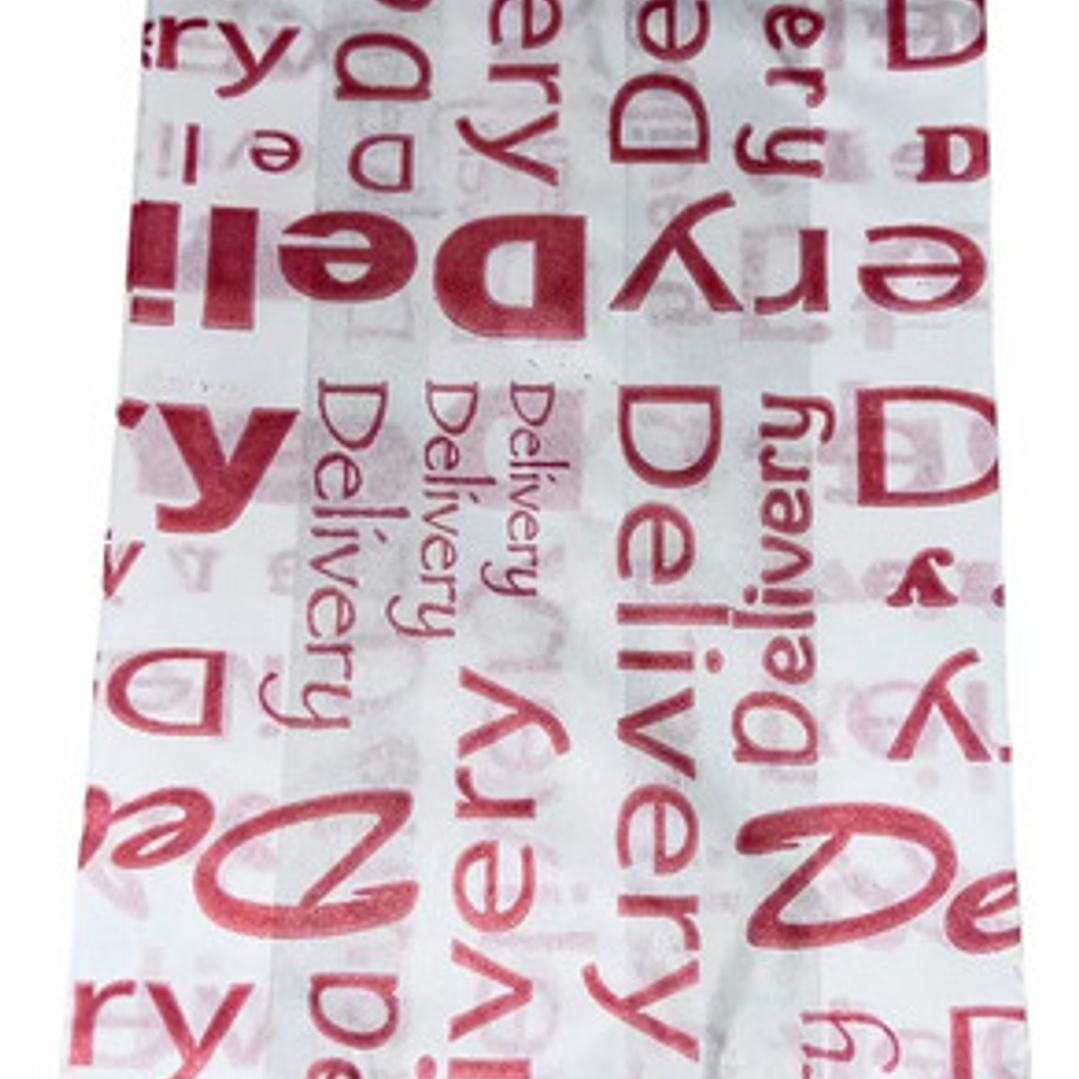 Bolsa Antigrasa Delivery Diseño 1 Kg X 100 Unidades 2