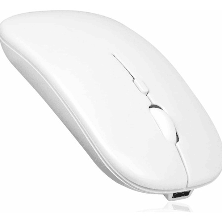 Mouse Inalámbrico Usb/bluetooth Recargable Para Mac/iPad/pc 1