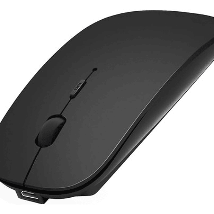 Mouse Inalámbrico Usb/bluetooth Recargable Para Mac/iPad/pc 4