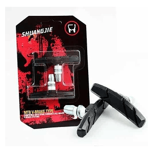 Set 2 Repuesto Patín Patines Frenos De Bici Bicicleta Vbrake