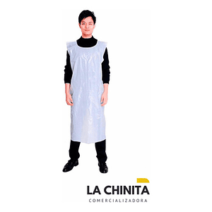 Cubre Pechera Cocina Plástica Blanca 28 X 46 X 10 Unid