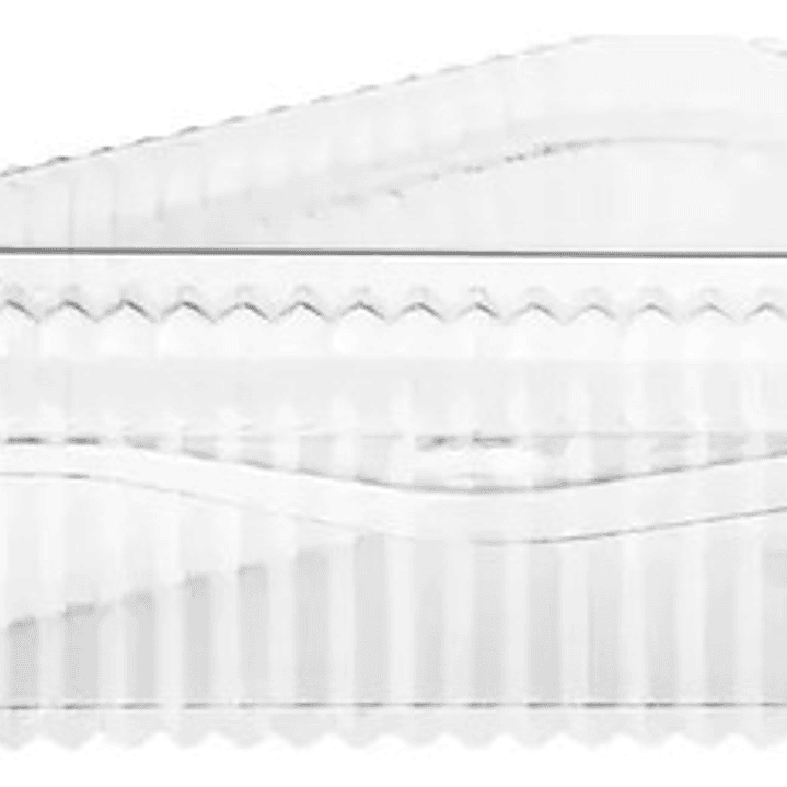 Contenedor Triangular Transparente 11x5cm P/postres X200unid 2