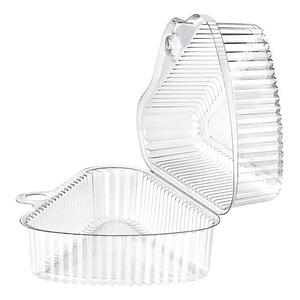 Contenedor Triangular Transparente 11x7cm P/postres X200unid