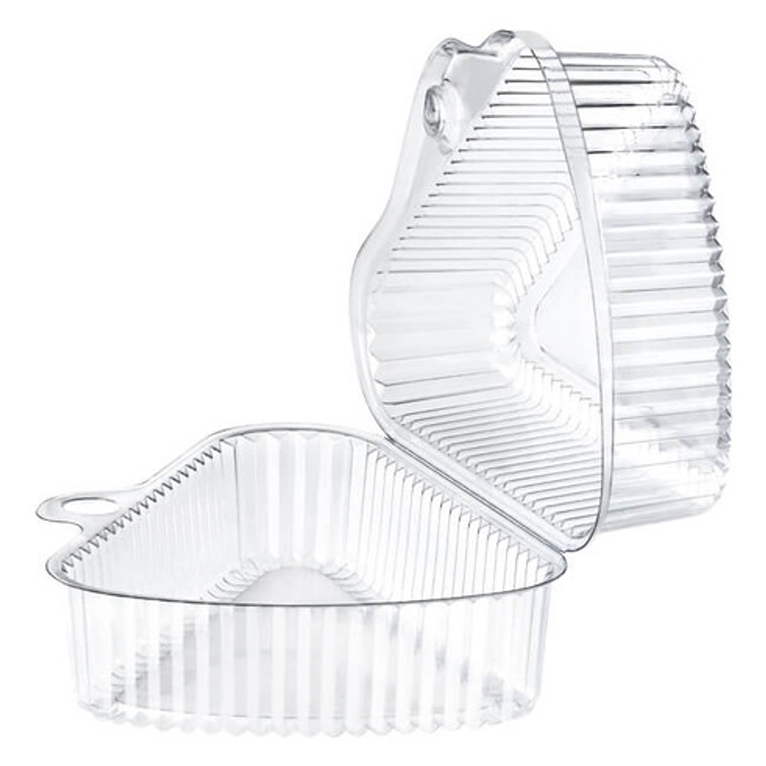 Contenedor Triangular Transparente 11x7cm P/postres X200unid 2