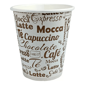 Vaso Polipapel Diseño 6oz/ 180cc, 1000unidades ideal para café envió rápido chile
