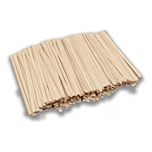 Revolvedores De Café De Madera 14cm X 5000 Unidades