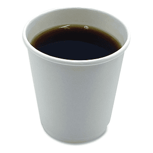 Vaso Café Blanco Doble Capa 8oz/ 250cc, 500 Unidades