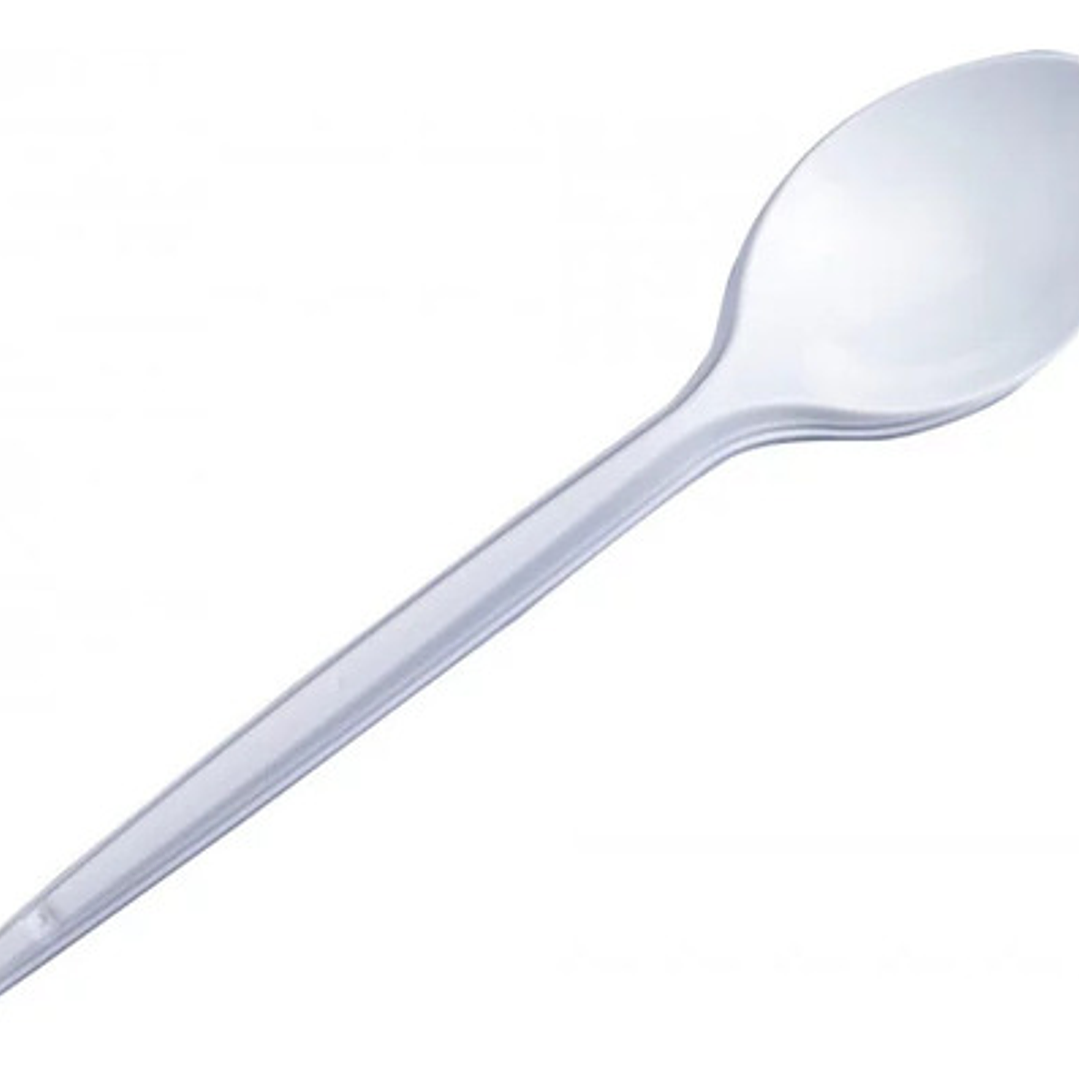 Pack De Servicio Blanco Tenedor + Cuchillo + Cuchara X 100un 3