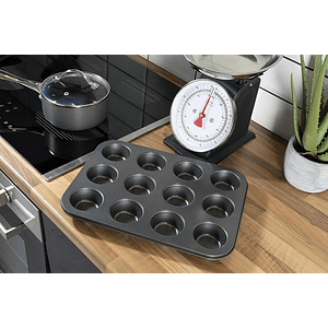 Molde 12 cupcakes Molde Cupcake Molde Muffin Gris Reposteria Molde Para Tortas Molde Para Queque Insumos Reposteria Moldes Para Brownie