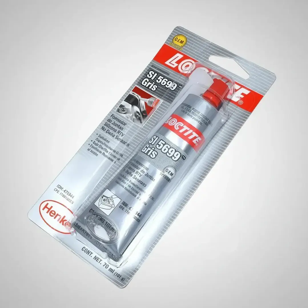 Sellador De Silicona Gris 70ml Loctite  2