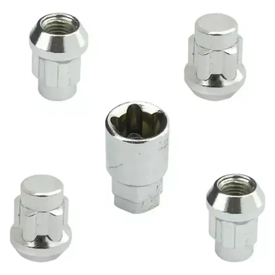 Tuercas De Seguridad Para Llantas Ruedas 4 Unid Katapaq 12mm x 1.5 mm 1