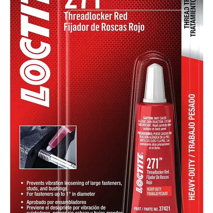 Traba Pernos Alto 271 6ml. Loctite 1
