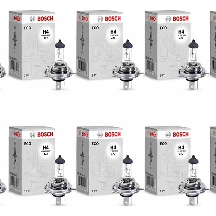 Ampolleta Bosch H4 60/55w P43t X 10 Unidades 1