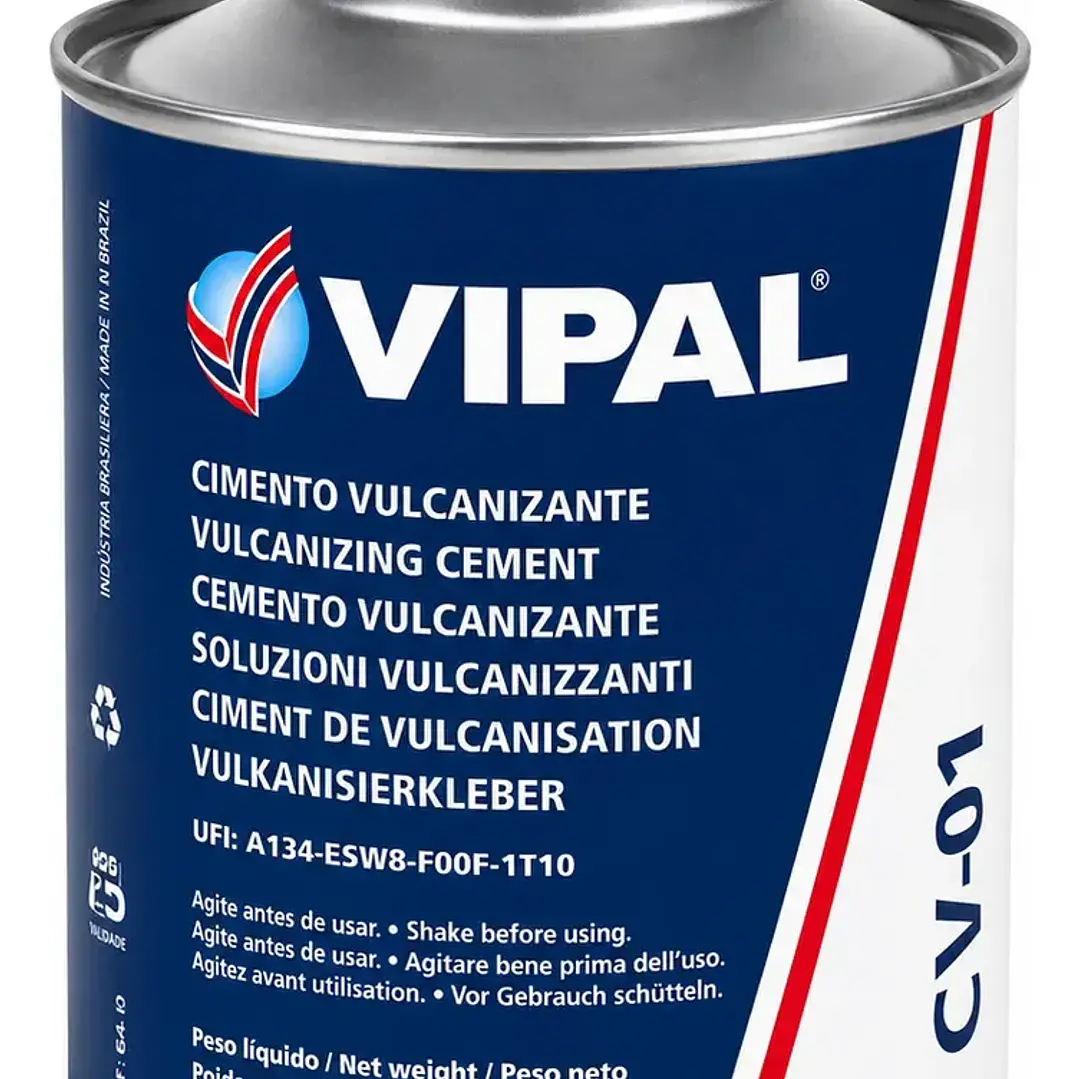 Cemento Vulcanizante Vipal Cv-01 362g Llantas Neumaticos 1