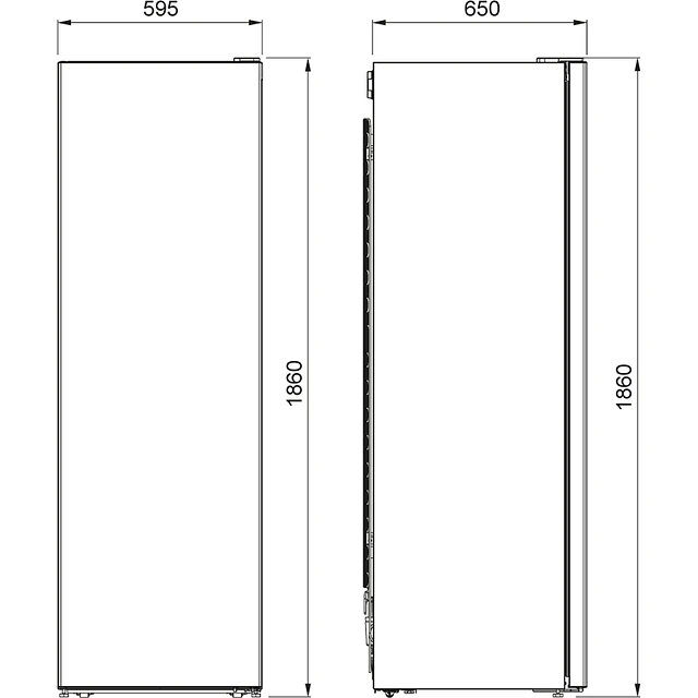 Frigorífico de livre instalação, Side By Side, FSDR 400 XS E