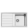 Lava-louça 1 cuba, Reversível, Inox, LDR861-2