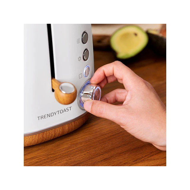 Torradeira TrendyToast 9000 White Woody Cecotec